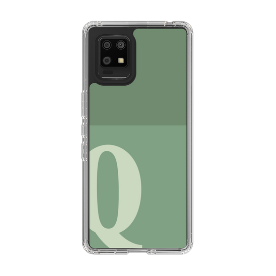 Slim Protection Case［ Original - initial two tone - Q green ］