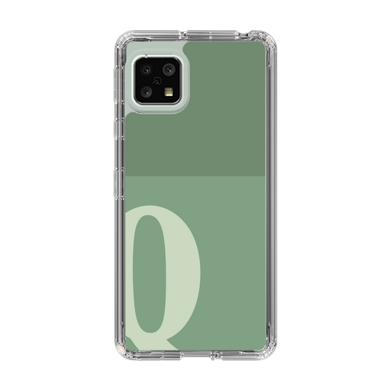 Slim Protection Case［ Original - initial two tone - Q green ］