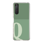 Slim Protection Case［ Original - initial two tone - Q green ］