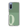 Slim Protection Case［ Original - initial two tone - Q green ］