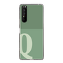 Slim Protection Case［ Original - initial two tone - Q green ］
