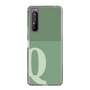 Slim Protection Case［ Original - initial two tone - Q green ］