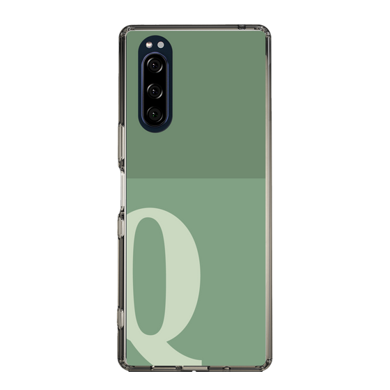Slim Protection Case［ Original - initial two tone - Q green ］