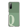 Slim Protection Case［ Original - initial two tone - Q green ］