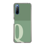 Slim Protection Case［ Original - initial two tone - Q green ］