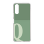 Slim Protection Case［ Original - initial two tone - Q green ］