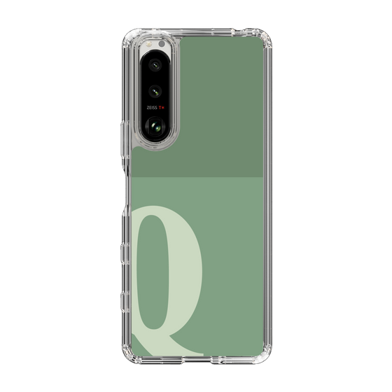 Slim Protection Case［ Original - initial two tone - Q green ］