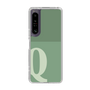 Slim Protection Case［ Original - initial two tone - Q green ］