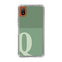 Slim Protection Case［ Original - initial two tone - Q green ］