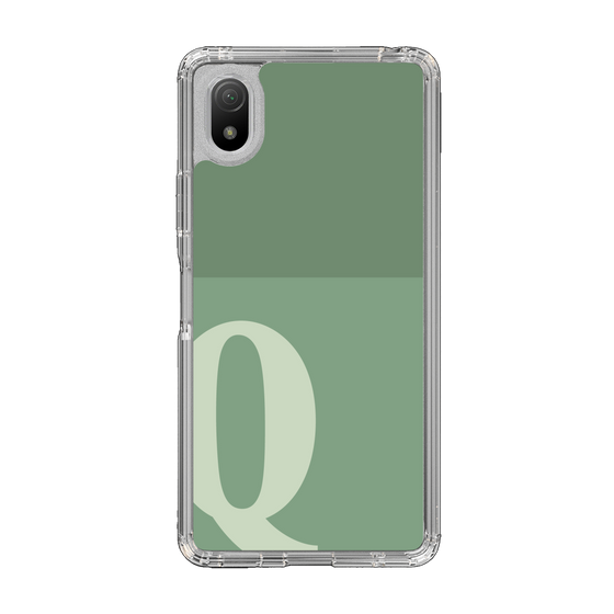 Slim Protection Case［ Original - initial two tone - Q green ］