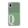 Slim Protection Case［ Original - initial two tone - Q green ］