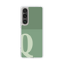 Slim Protection Case［ Original - initial two tone - Q green ］
