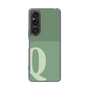 Slim Protection Case［ Original - initial two tone - Q green ］