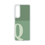 Slim Protection Case［ Original - initial two tone - Q green ］