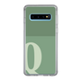 Slim Protection Case［ Original - initial two tone - Q green ］