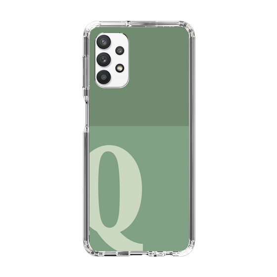 Slim Protection Case［ Original - initial two tone - Q green ］