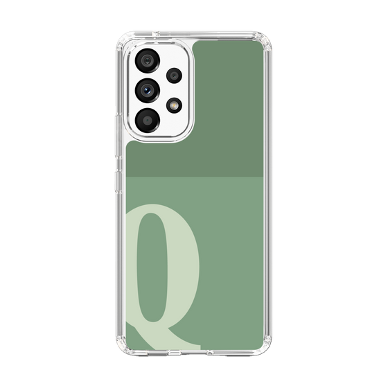 Slim Protection Case［ Original - initial two tone - Q green ］