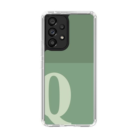 Slim Protection Case［ Original - initial two tone - Q green ］