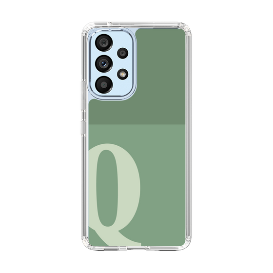 Slim Protection Case［ Original - initial two tone - Q green ］