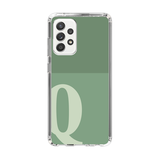 Slim Protection Case［ Original - initial two tone - Q green ］