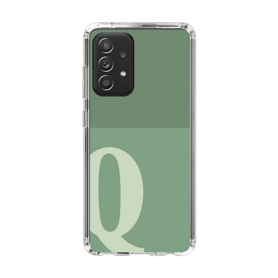 Slim Protection Case［ Original - initial two tone - Q green ］