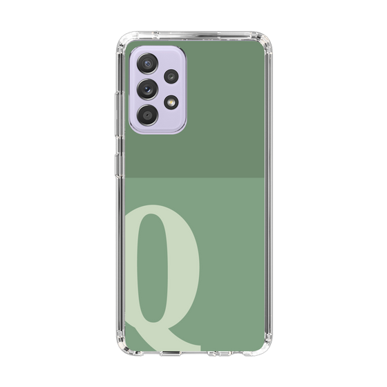 Slim Protection Case［ Original - initial two tone - Q green ］