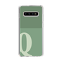 Slim Protection Case［ Original - initial two tone - Q green ］