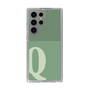 Slim Protection Case［ Original - initial two tone - Q green ］