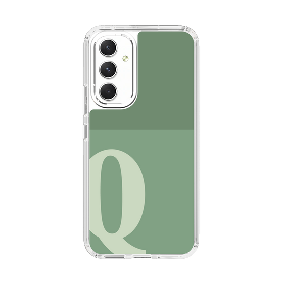 Slim Protection Case［ Original - initial two tone - Q green ］