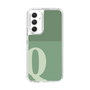 Slim Protection Case［ Original - initial two tone - Q green ］