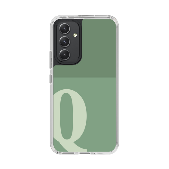 Slim Protection Case［ Original - initial two tone - Q green ］