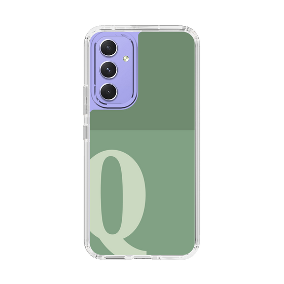 Slim Protection Case［ Original - initial two tone - Q green ］