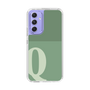 Slim Protection Case［ Original - initial two tone - Q green ］