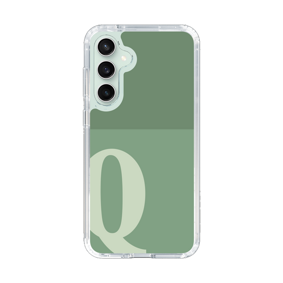 Slim Protection Case［ Original - initial two tone - Q green ］