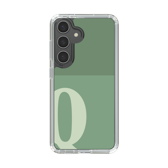 Slim Protection Case［ Original - initial two tone - Q green ］
