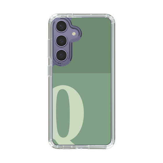 Slim Protection Case［ Original - initial two tone - Q green ］