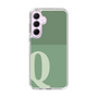 Slim Protection Case［ オリジナル - initial two tone - Q green ］