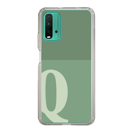 Slim Protection Case［ Original - initial two tone - Q green ］