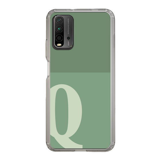 Slim Protection Case［ Original - initial two tone - Q green ］