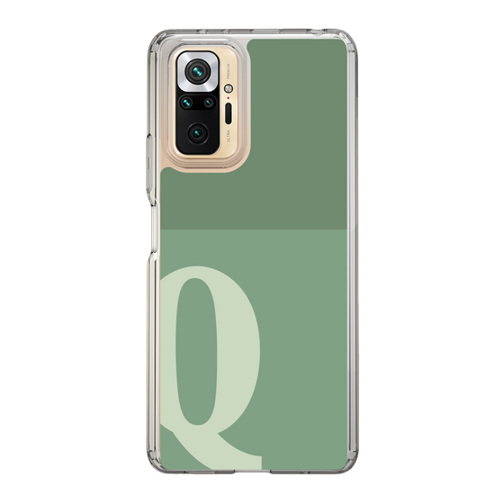 Slim Protection Case［ Original - initial two tone - Q green ］