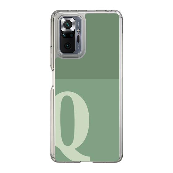 Slim Protection Case［ Original - initial two tone - Q green ］