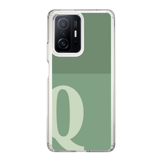 Slim Protection Case［ Original - initial two tone - Q green ］