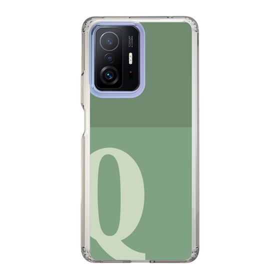 Slim Protection Case［ Original - initial two tone - Q green ］