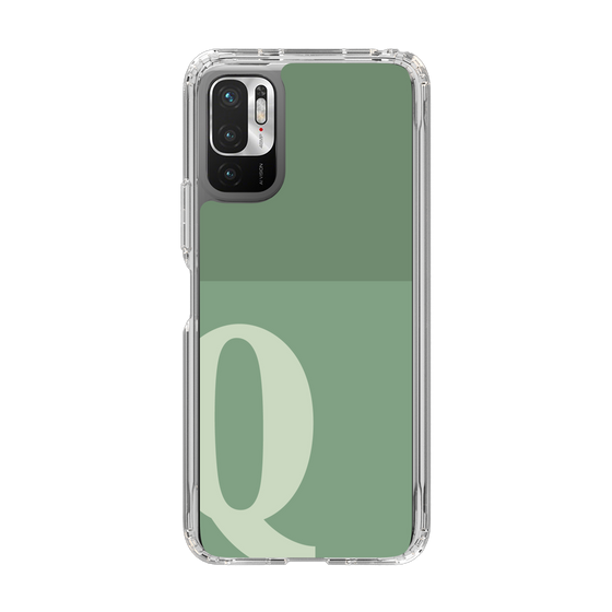 Slim Protection Case［ Original - initial two tone - Q green ］
