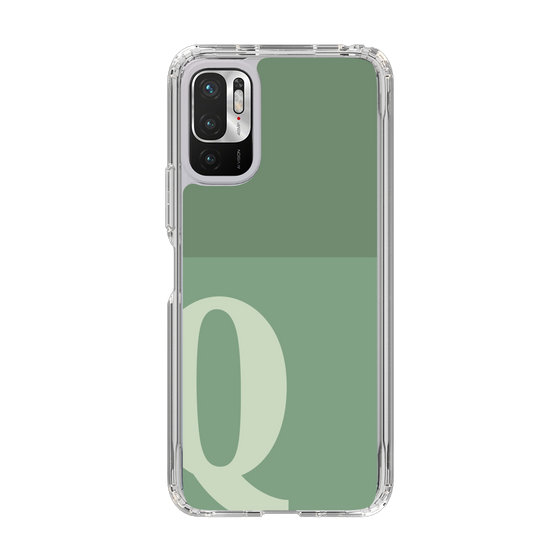 Slim Protection Case［ Original - initial two tone - Q green ］
