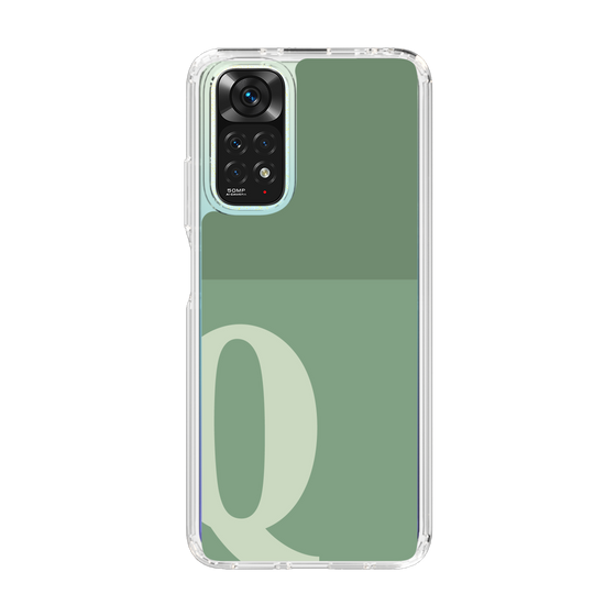 Slim Protection Case［ Original - initial two tone - Q green ］