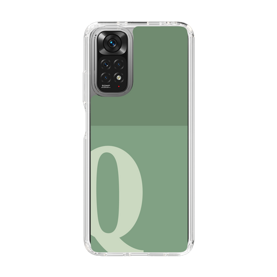 Slim Protection Case［ Original - initial two tone - Q green ］