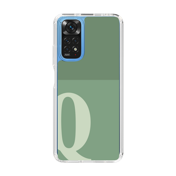 Slim Protection Case［ Original - initial two tone - Q green ］