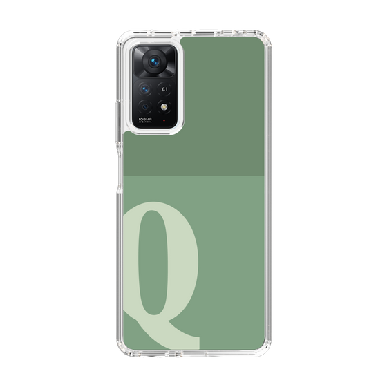 Slim Protection Case［ Original - initial two tone - Q green ］