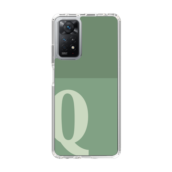 Slim Protection Case［ Original - initial two tone - Q green ］